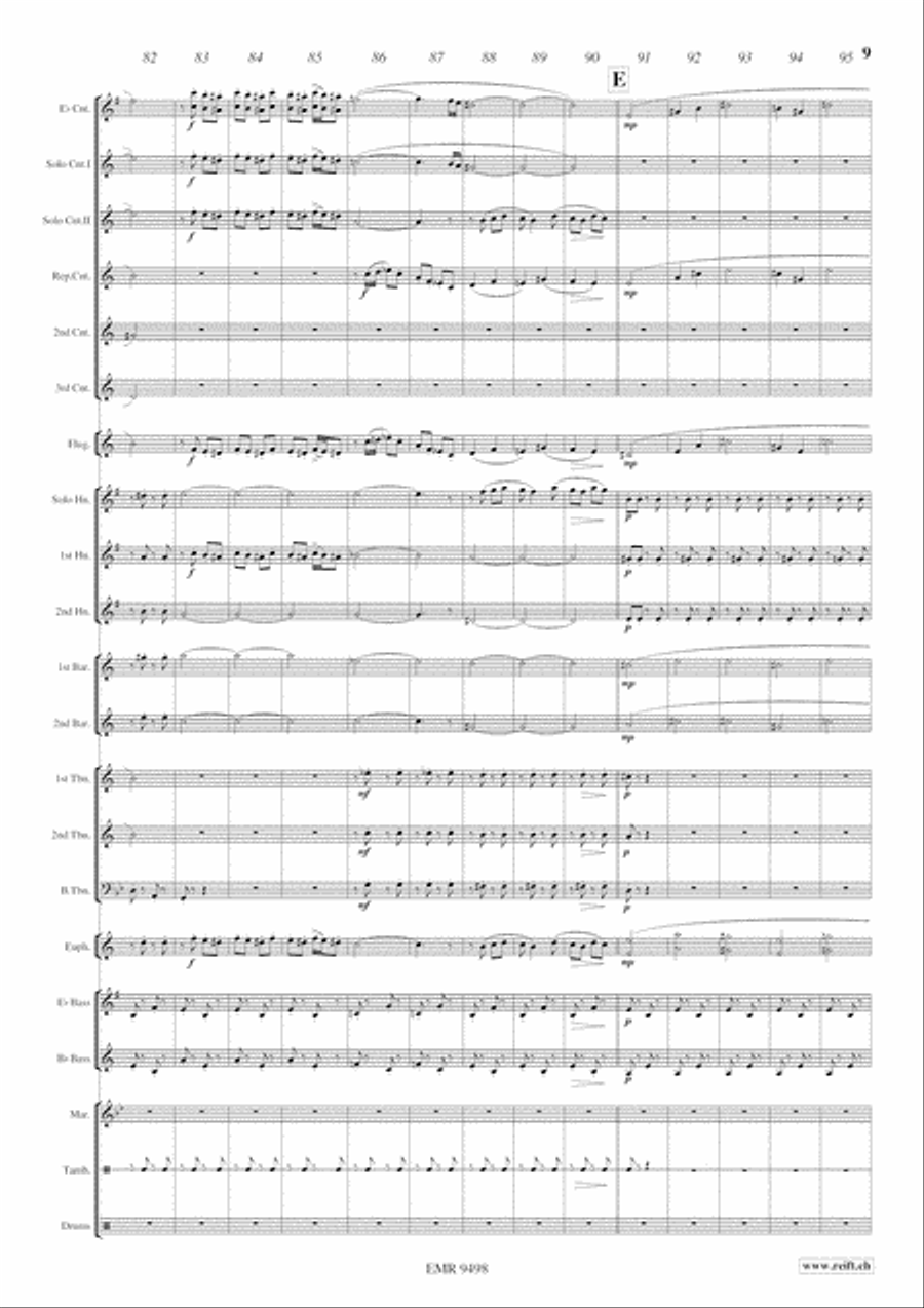 Otto e Mezzo Brass Band scores gallery preview page 10