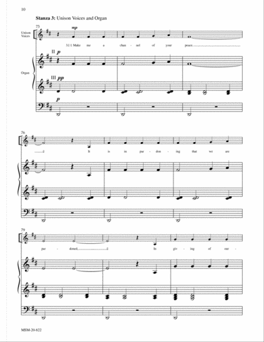 Festive Hymn Settings, Set 6 4-Part scores gallery preview page 4
