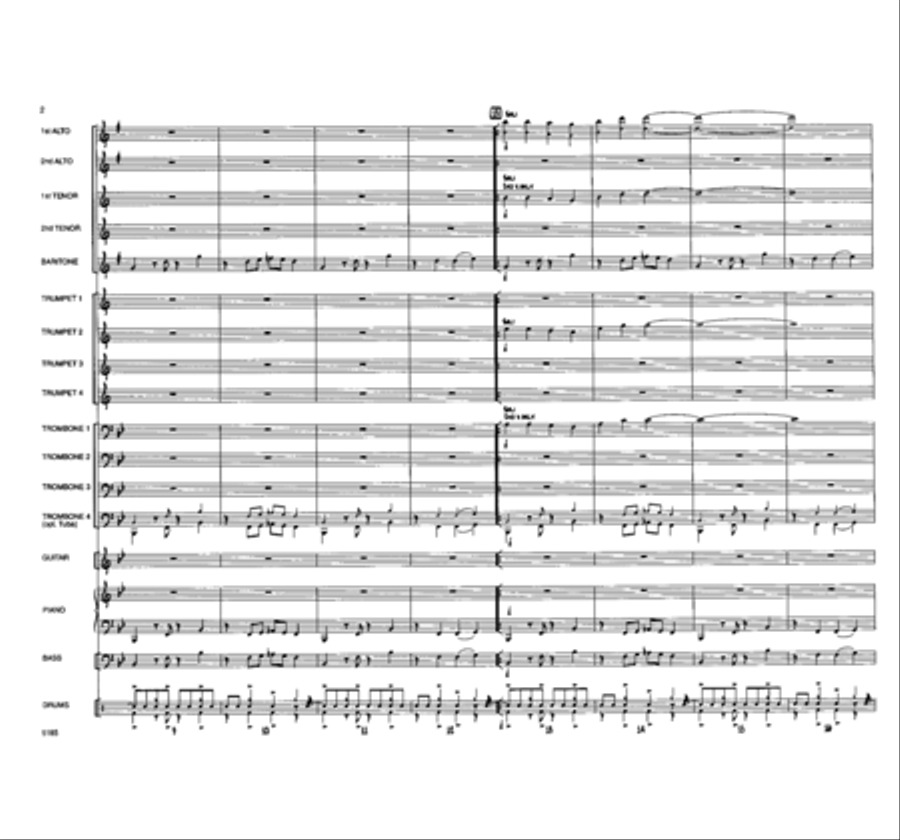 Jambalaya Jane Jazz Ensemble - Sheet Music page 3
