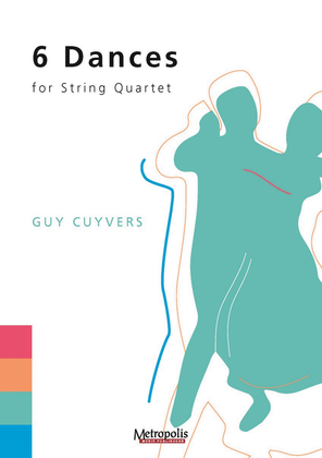 Book cover for 6 Dances for String Quartet