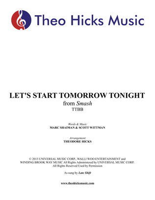 Book cover for (let's Start) Tomorrow Tonight