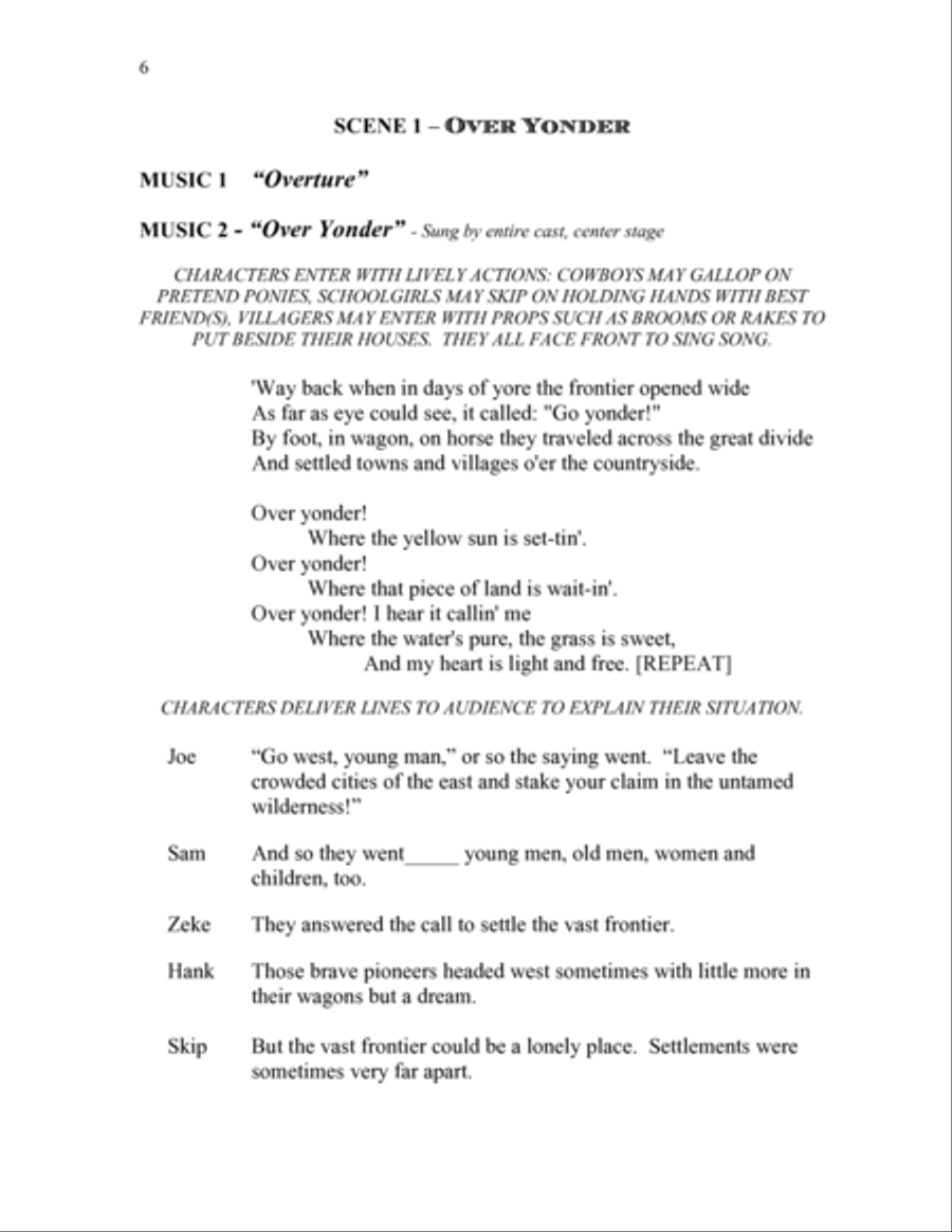 Stone Soup - Director's Script Small Ensemble scores gallery preview page 4