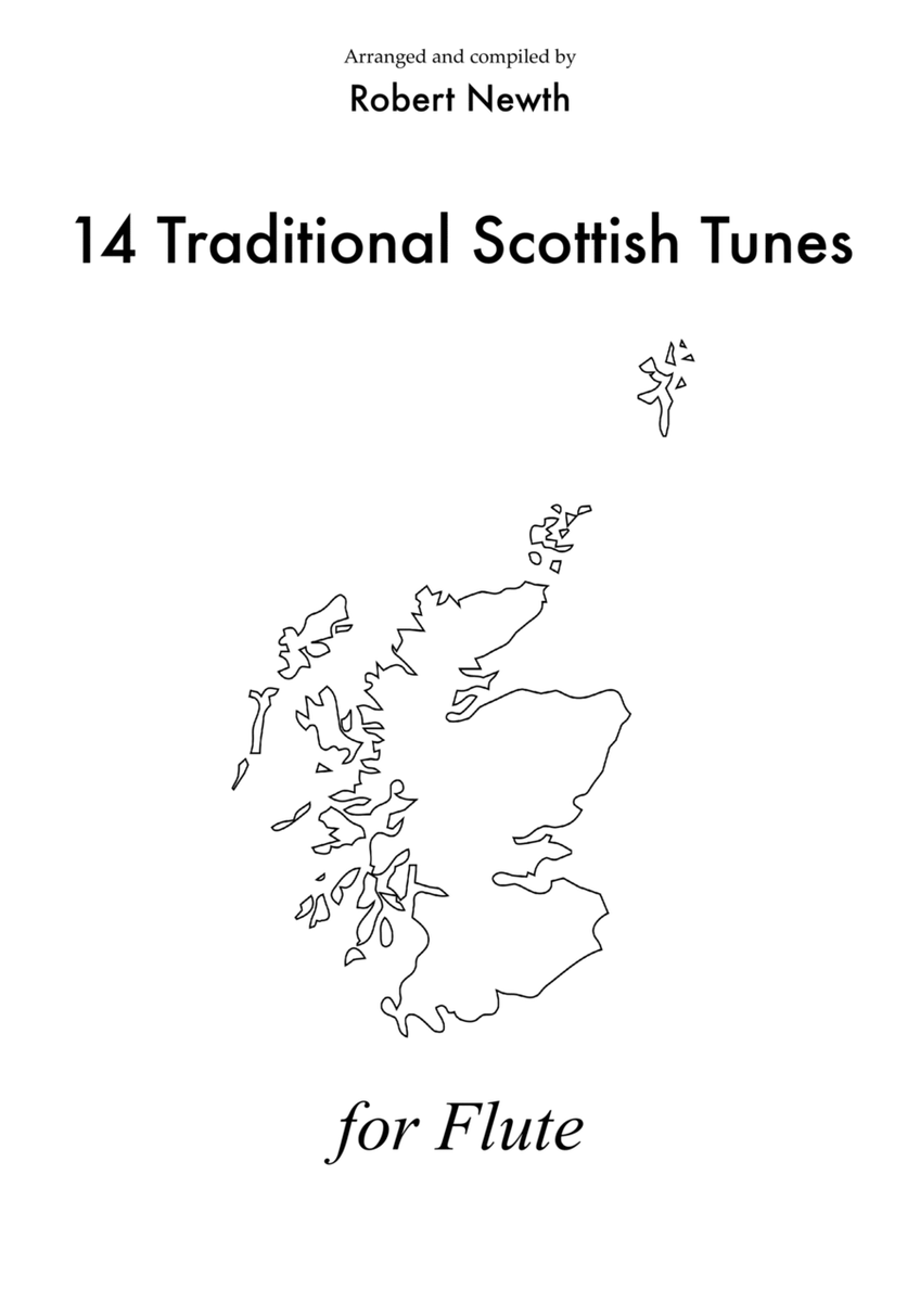 14 Traditional Scottish Tunes for Flute image number null