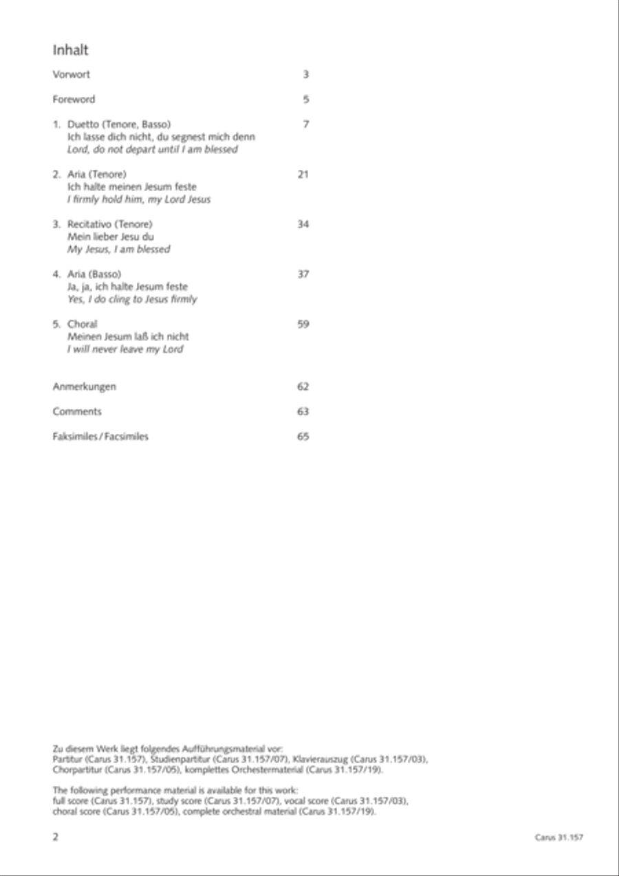 Lord, do not depart until I am blessed (Ich lasse dich nicht, du segnest mich denn) TB scores gallery preview page 3