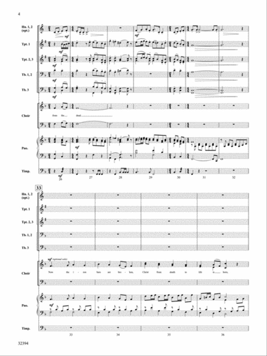 Canticle for Easter Choir scores gallery preview page 5
