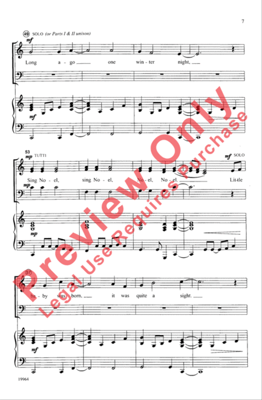 African Noel African Noel 3-Part scores gallery preview page 7