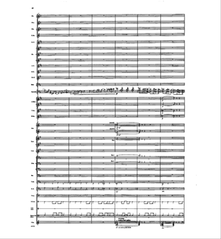 Concertino for Marimba and Winds Concert Band scores gallery preview page 46