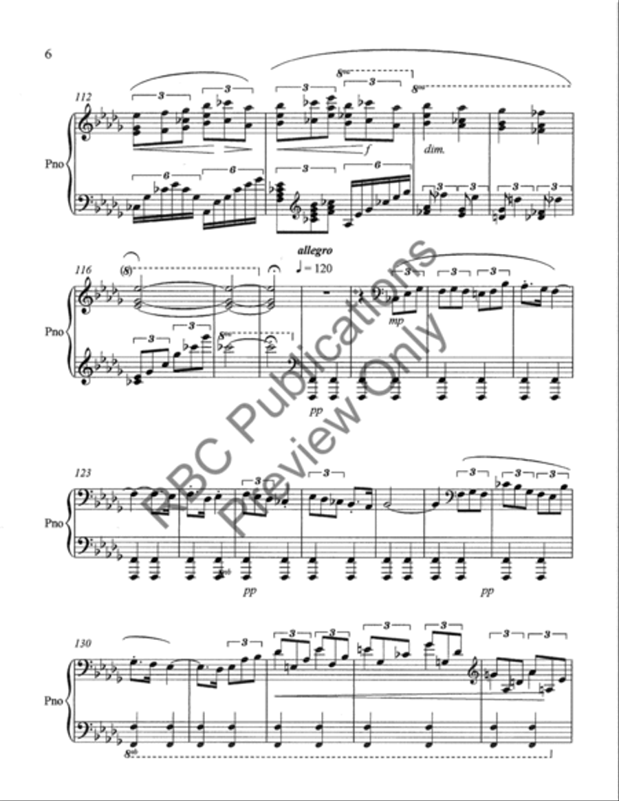 Primary Colors Piano Solo Piano Solo scores gallery preview page 9