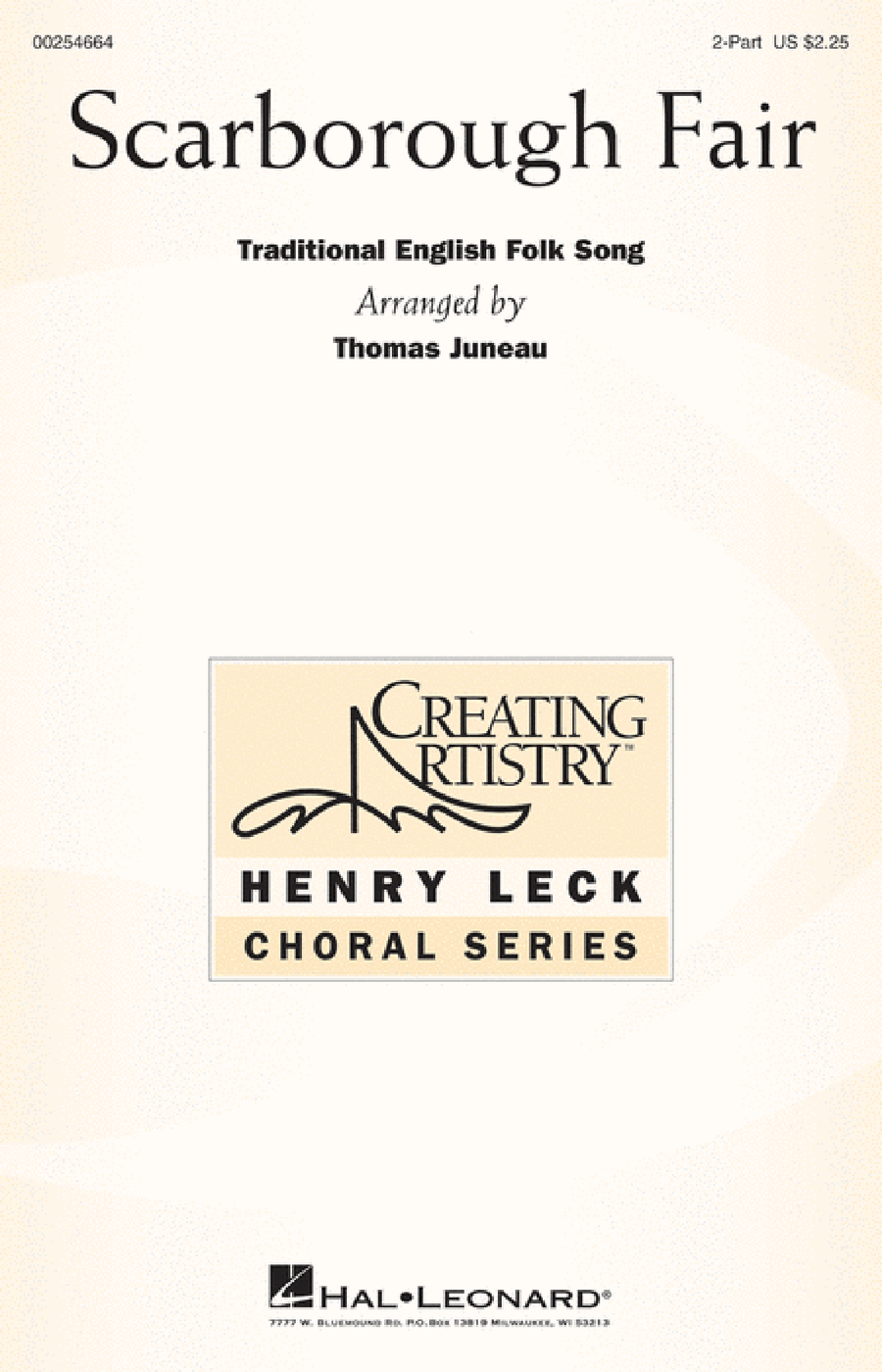 Scarborough Fair 2-Part scores gallery preview page 1