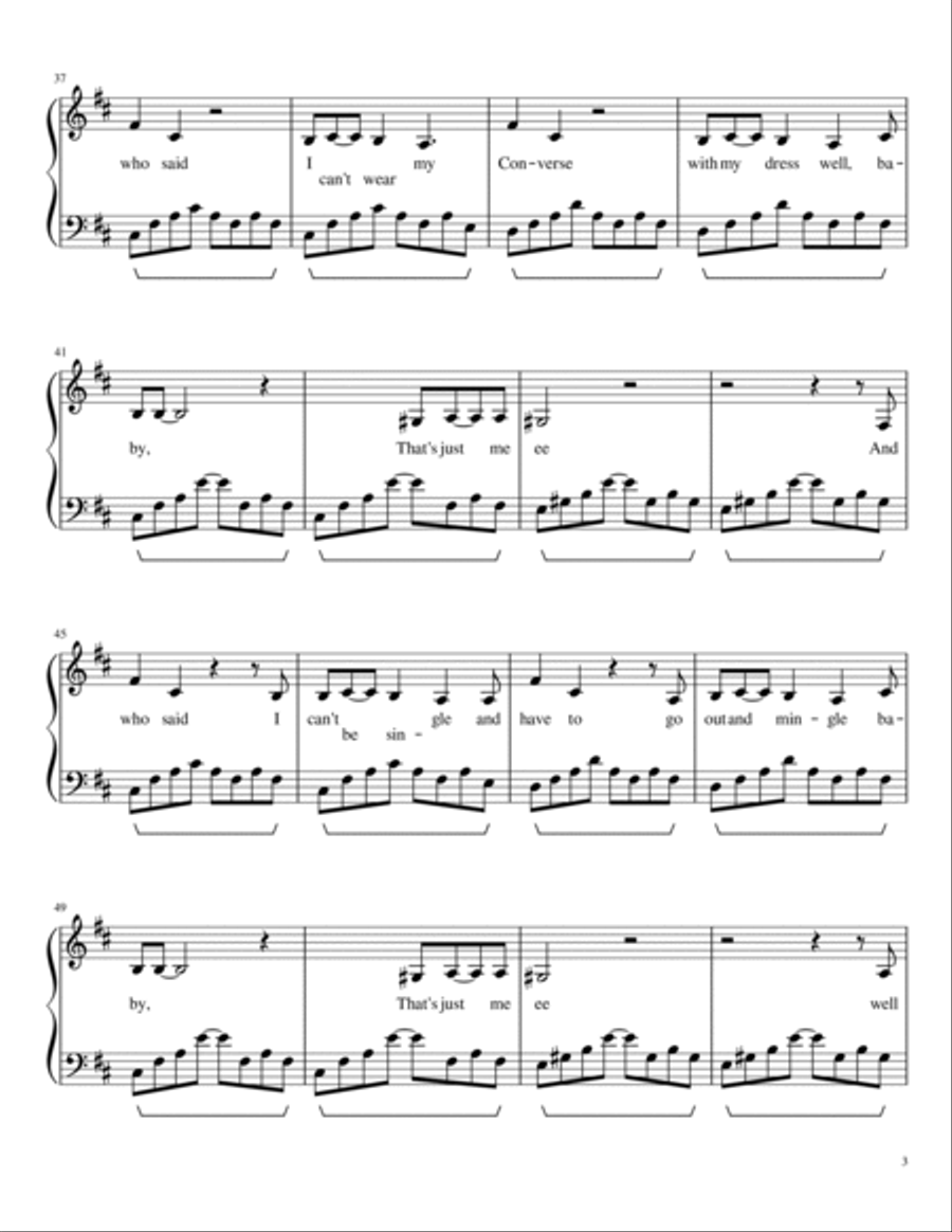 La La Land Piano Solo scores gallery preview page 3