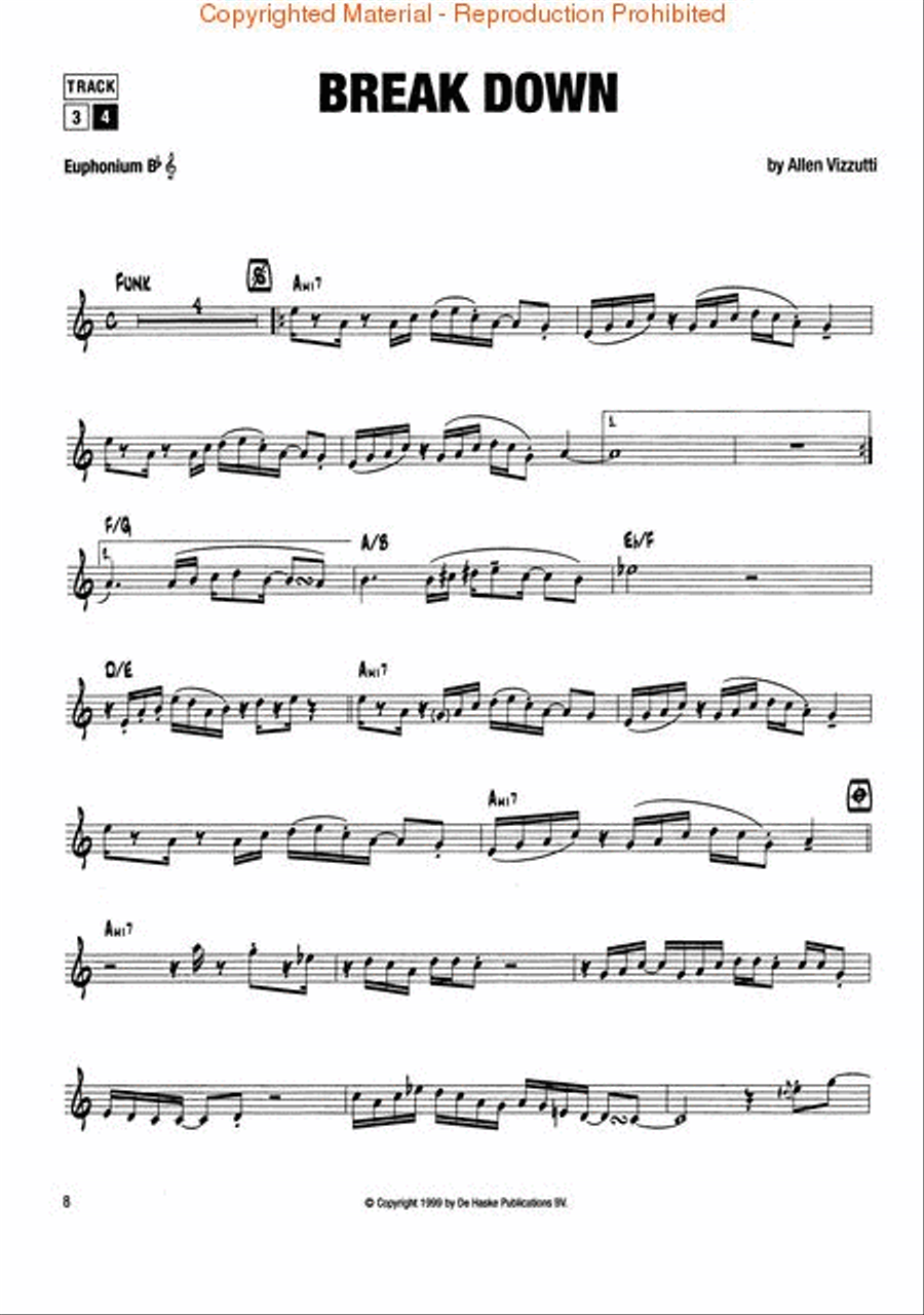 Steven Mead Play Along Fusion Euphonium scores gallery preview page 2