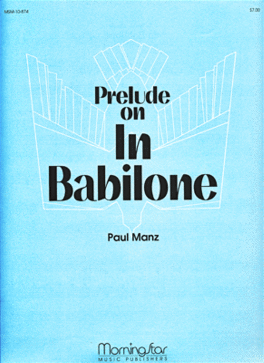 Prelude on In Babilone Organ scores gallery preview page 1