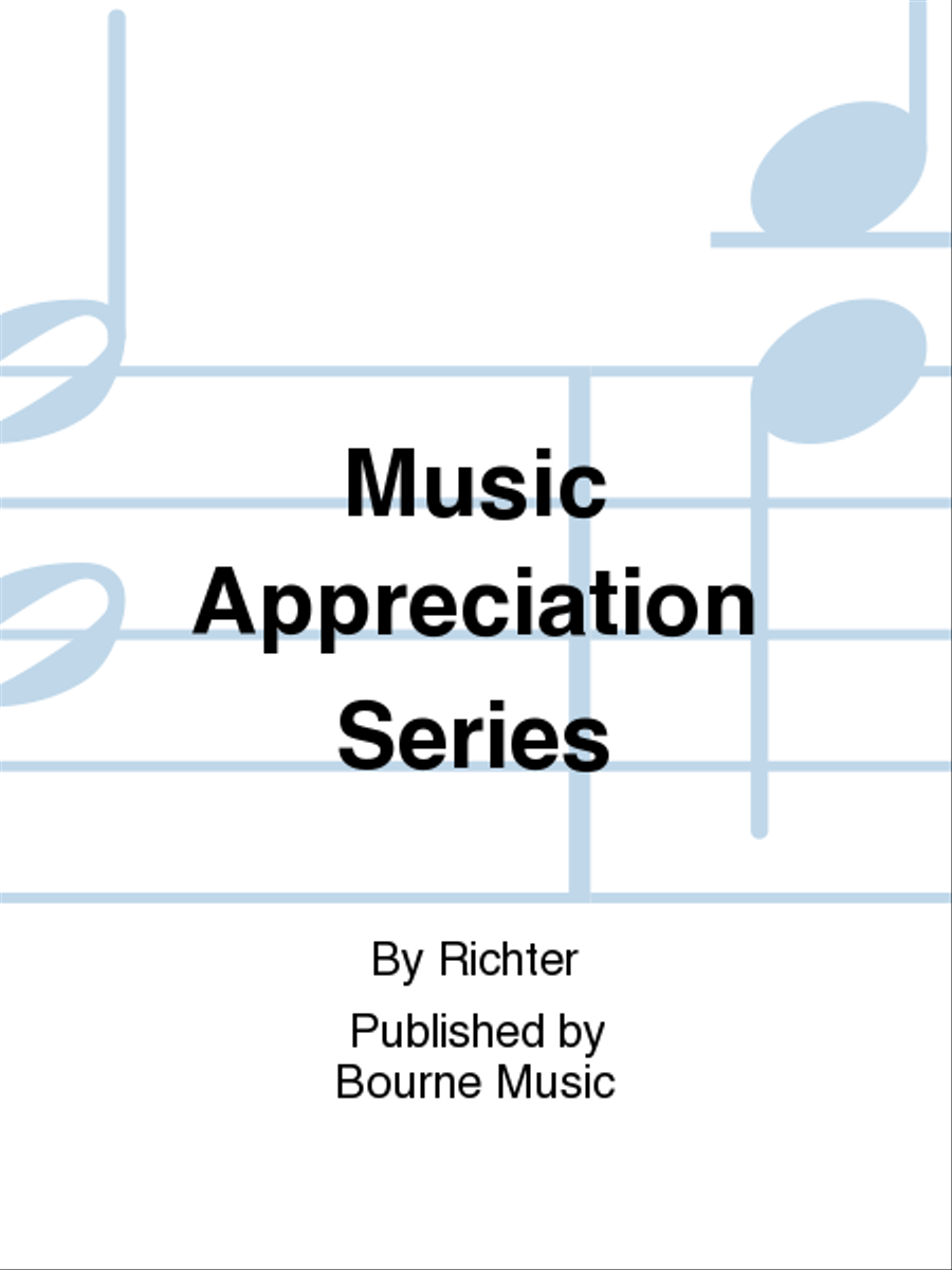 Music Appreciation Series Piano Solo scores gallery preview page 1
