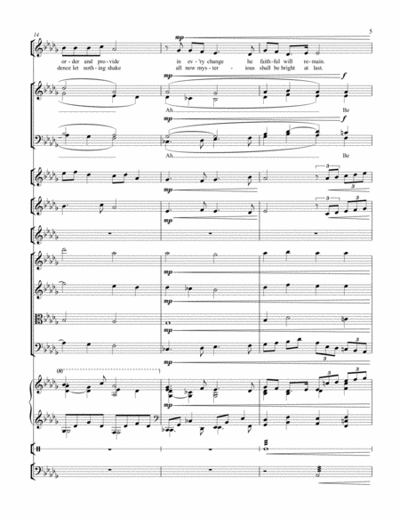 Be Still, My Soul - Full Score Orchestra  Digital Sheet Music
