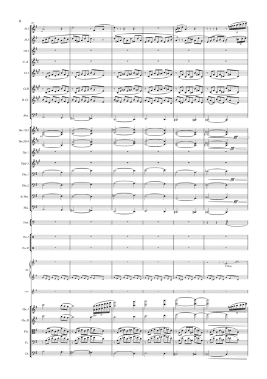 Xena: Warrior Princess Full Orchestra scores gallery preview page 4