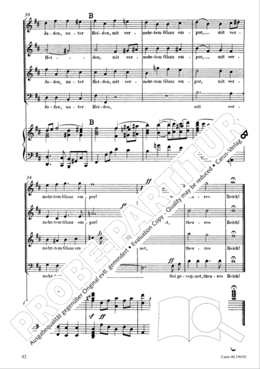 Die Geburt Christi SSA scores gallery preview page 43