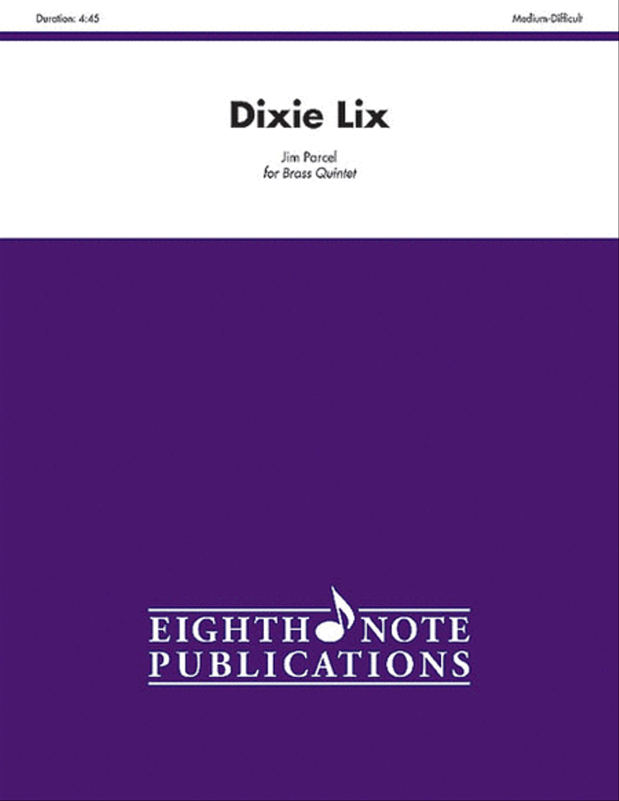 Dixie Lix Dixie Lix Brass Quintet scores gallery preview page 1