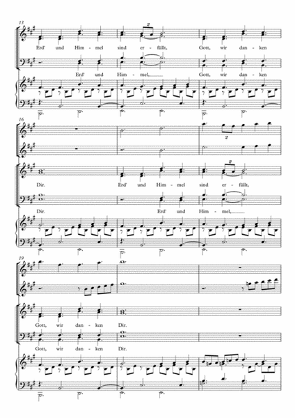 Heilig 2014 in A for SATB, piano and flutes (optional) by Simon Peberdy image number null