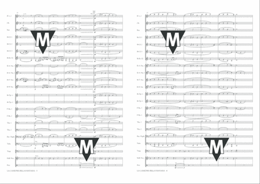 La Canzone della Fantasia Choir scores gallery preview page 3