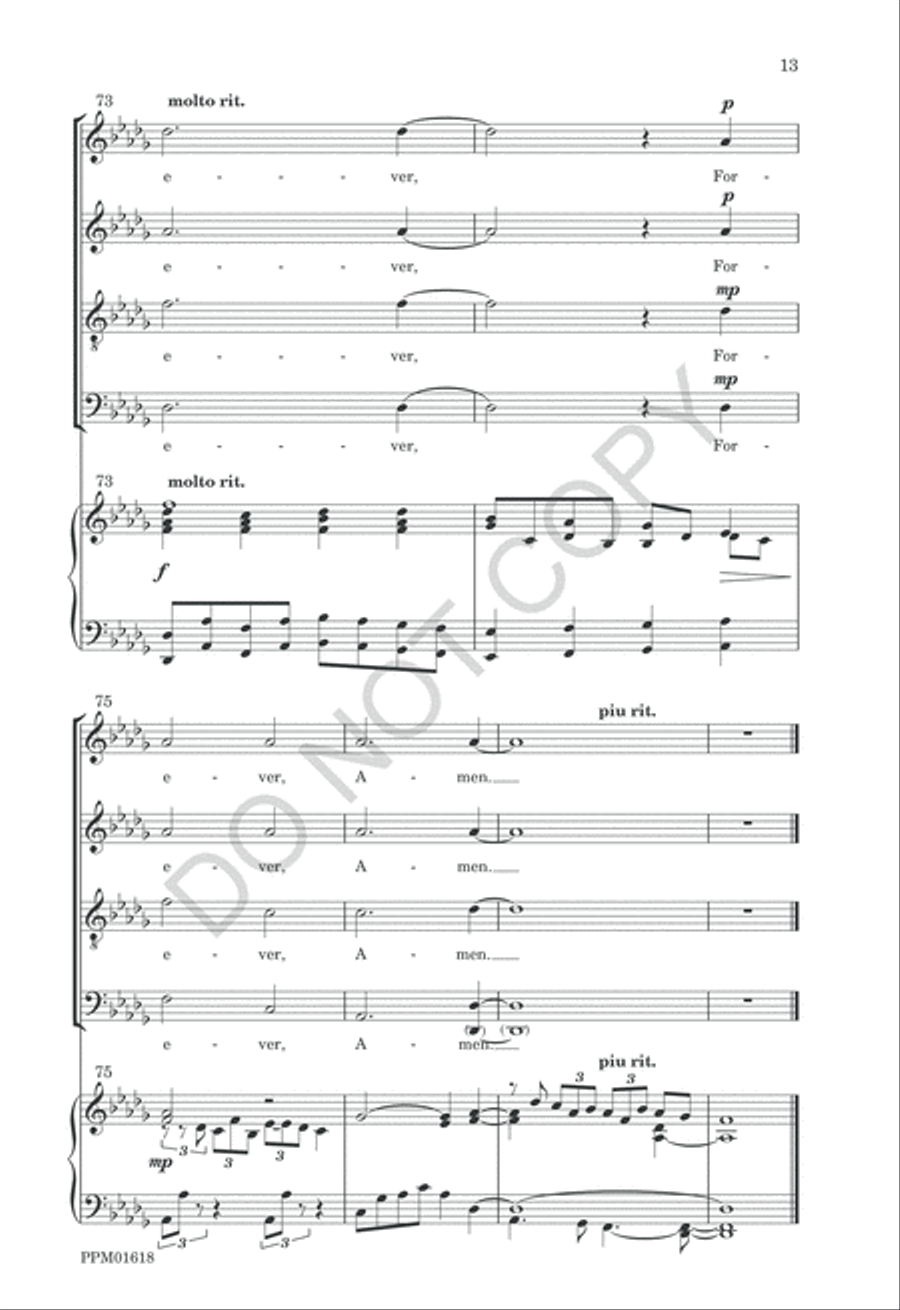 Serenity 4-Part scores gallery preview page 16