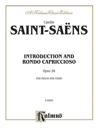 Book cover for Introduction and Rondo Capriccioso, Op. 28