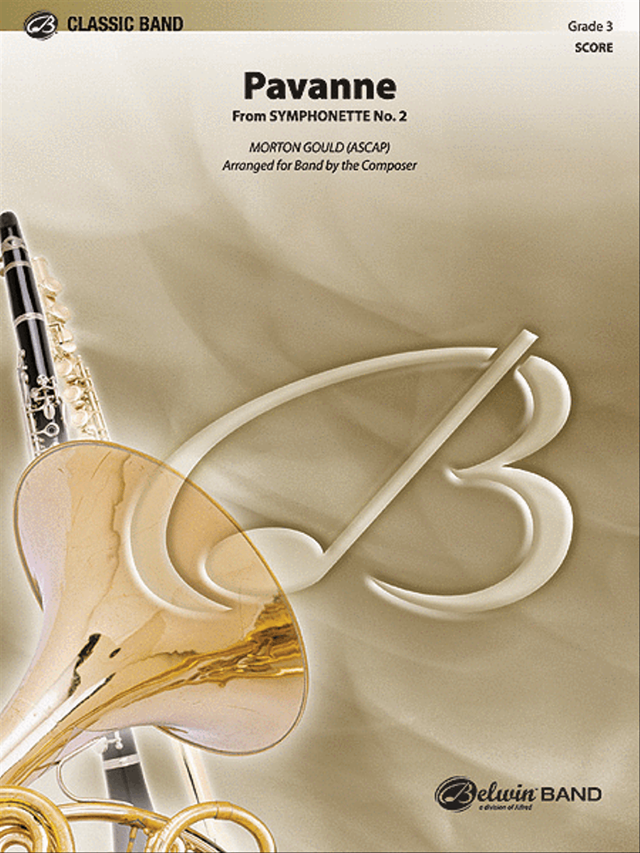 Pavanne (from Symphonette No. 2) Concert Band scores gallery preview page 1