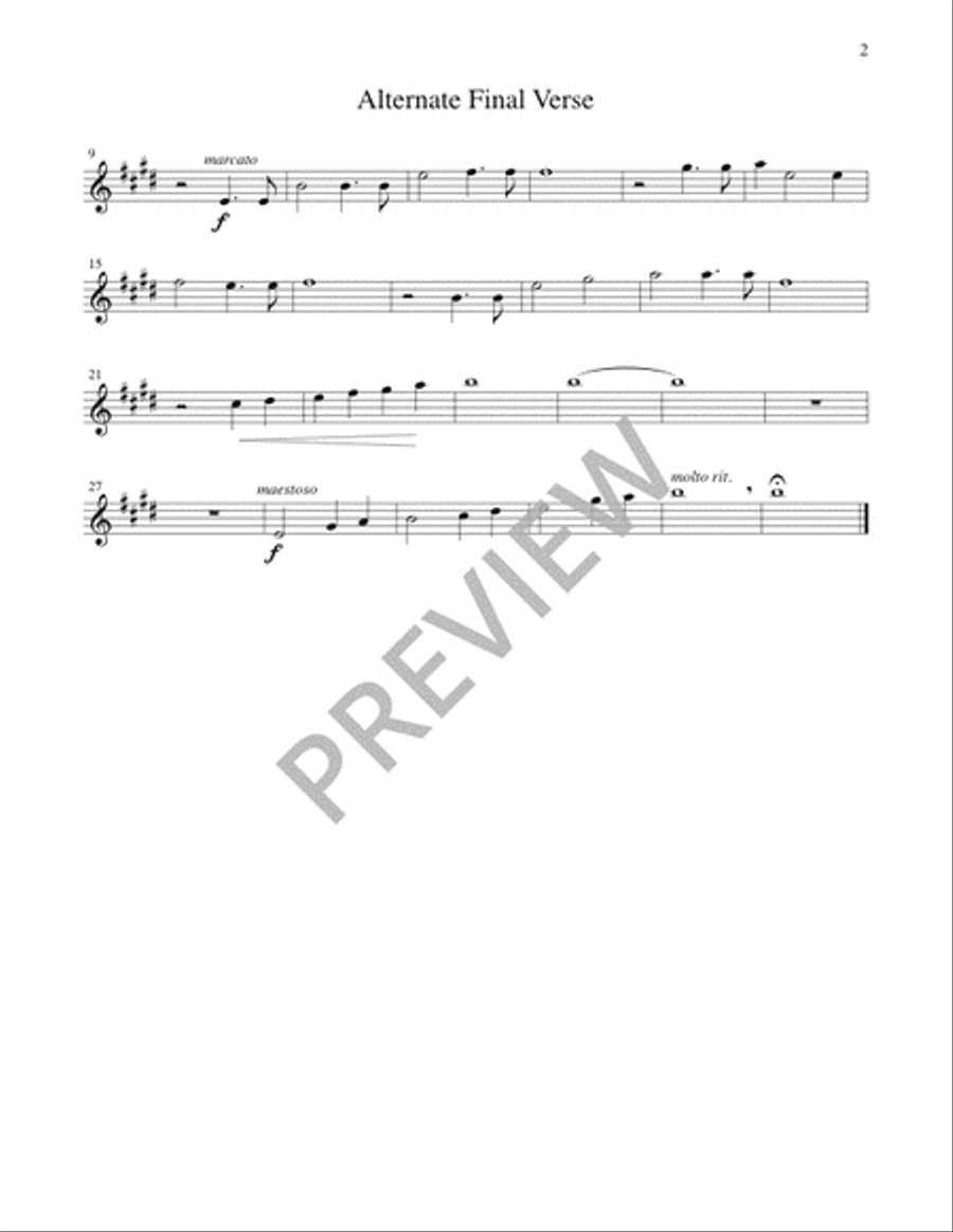 I Know That My Redeemer Lives! - Instrument edition Trumpet scores gallery preview page 3