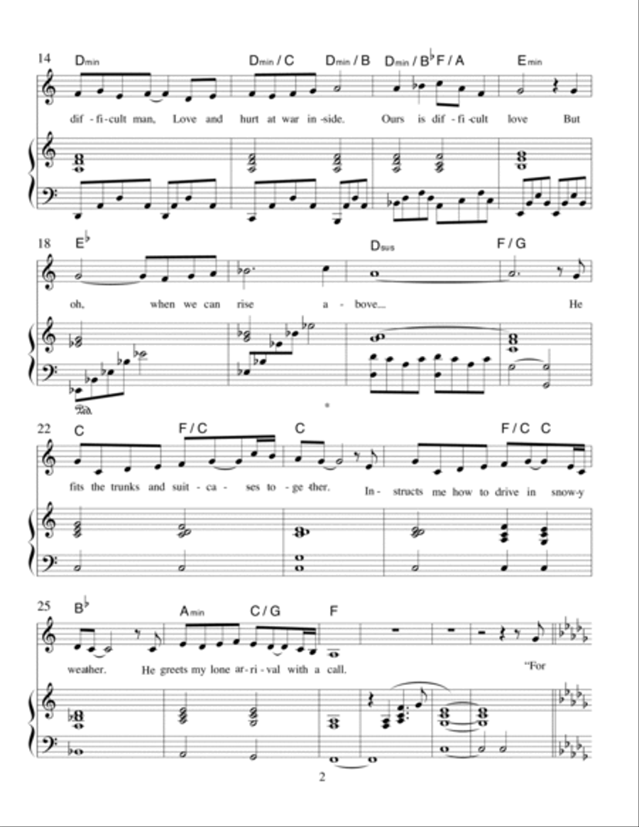 He Knows It All Voice scores gallery preview page 2