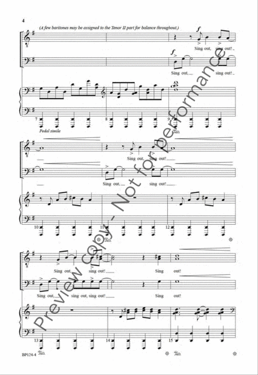 Sing Out, My Soul - TTB(B) TTB scores gallery preview page 3