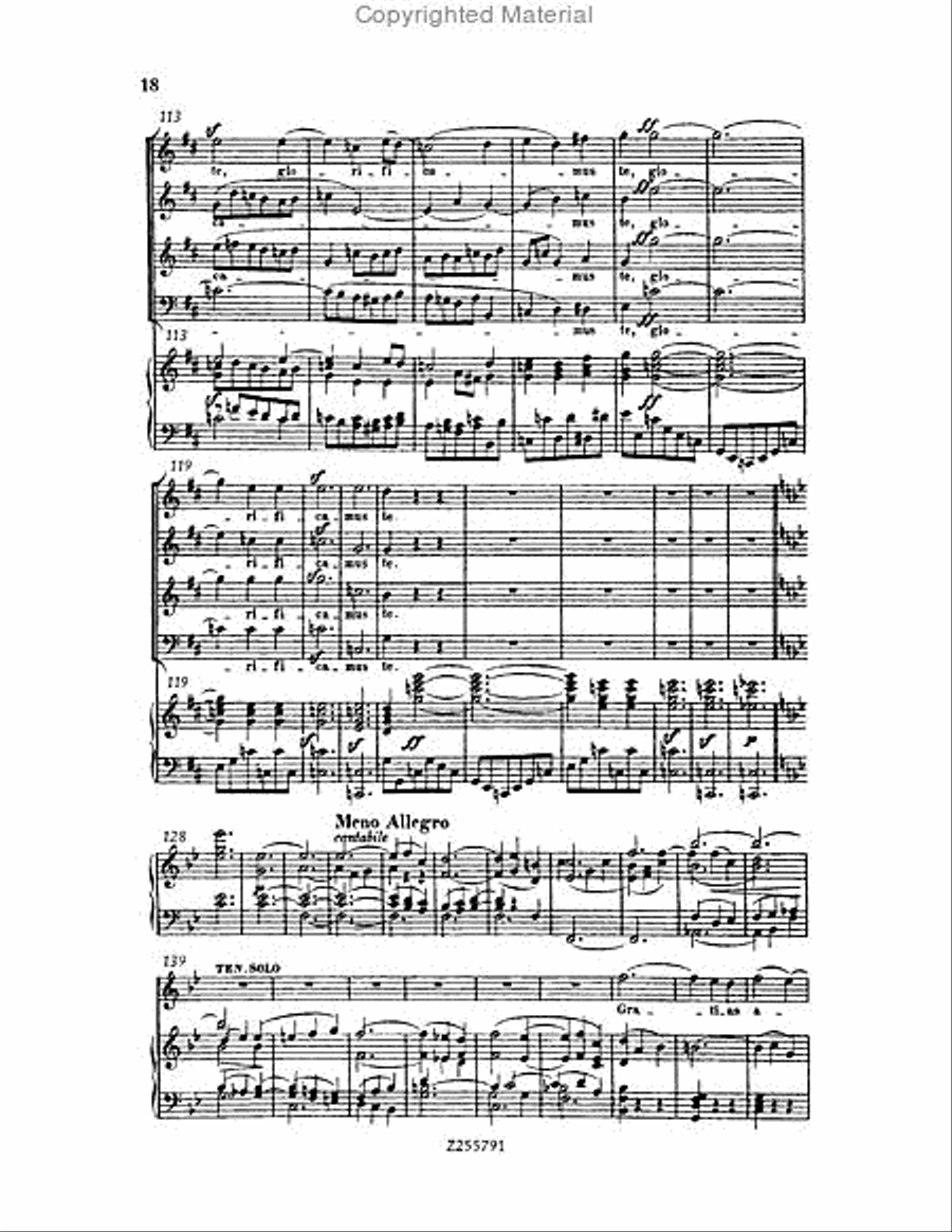 Missa Solemnis, Op.123 Choir scores gallery preview page 18