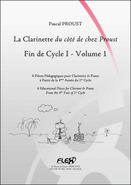 The Clarinet Du Cote De Chez Proust - Level 3-Volume 1