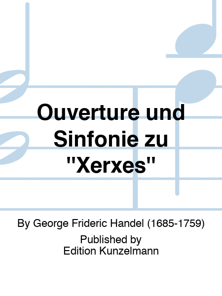 Overture and Sinfonia to 