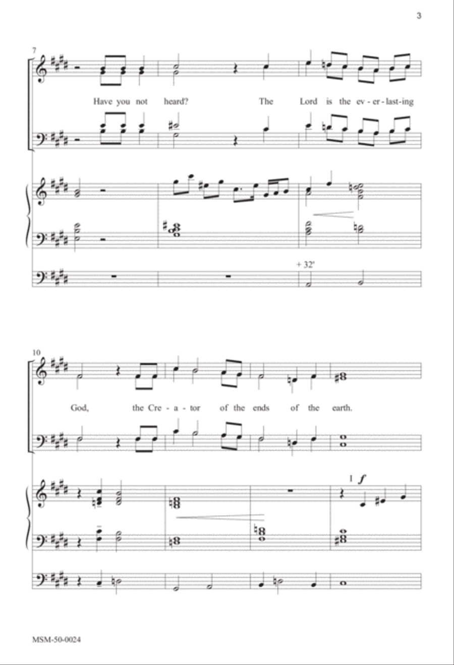 Have You Not Known? 4-Part scores gallery preview page 2