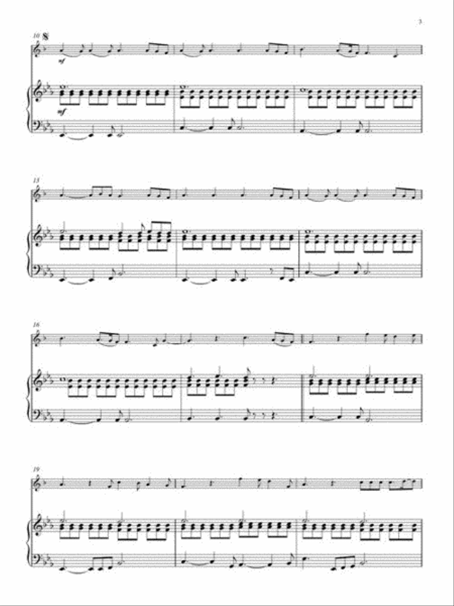 <br>Sheet music extract