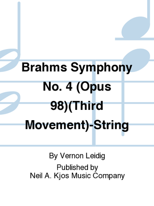 Brahms Symphony No. 4 (Opus 98)(Third Movement)-String