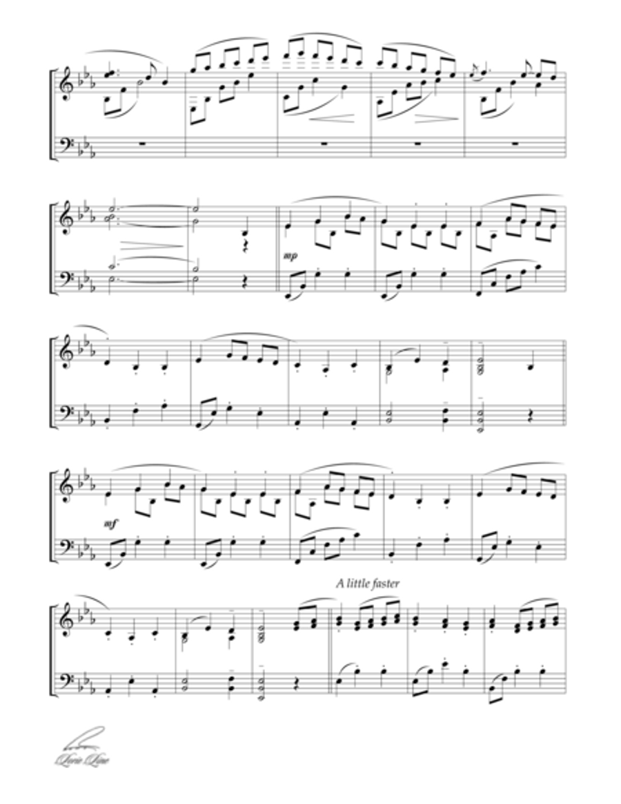 The Ash Grove The Ash Grove Piano Solo scores gallery preview page 4
