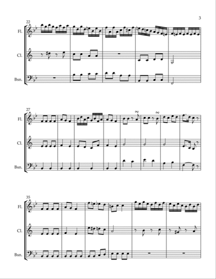 Con Spirito Woodwind Trio scores gallery preview page 3