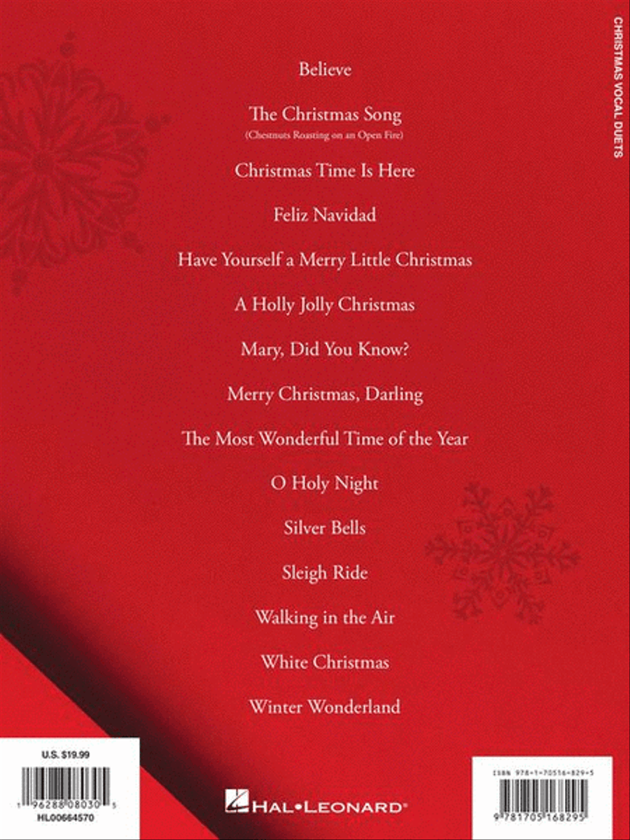 Christmas Vocal Duets Piano Accompaniment scores gallery preview page 7