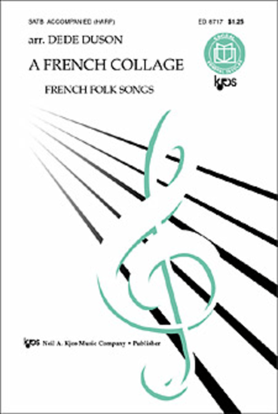 A French Collage A French Collage 4-Part scores gallery preview page 1
