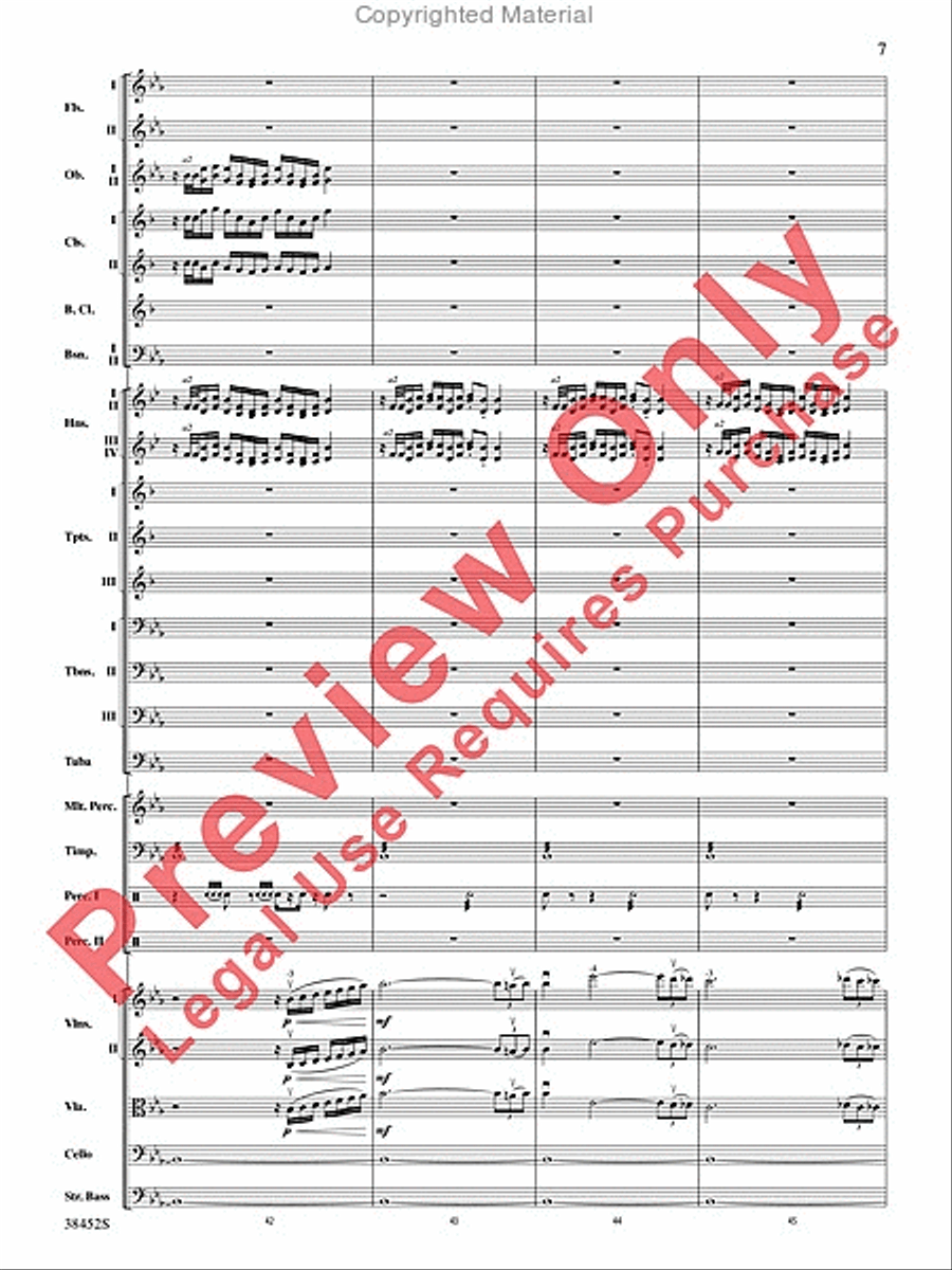 1812 Overture Full Orchestra scores gallery preview page 8