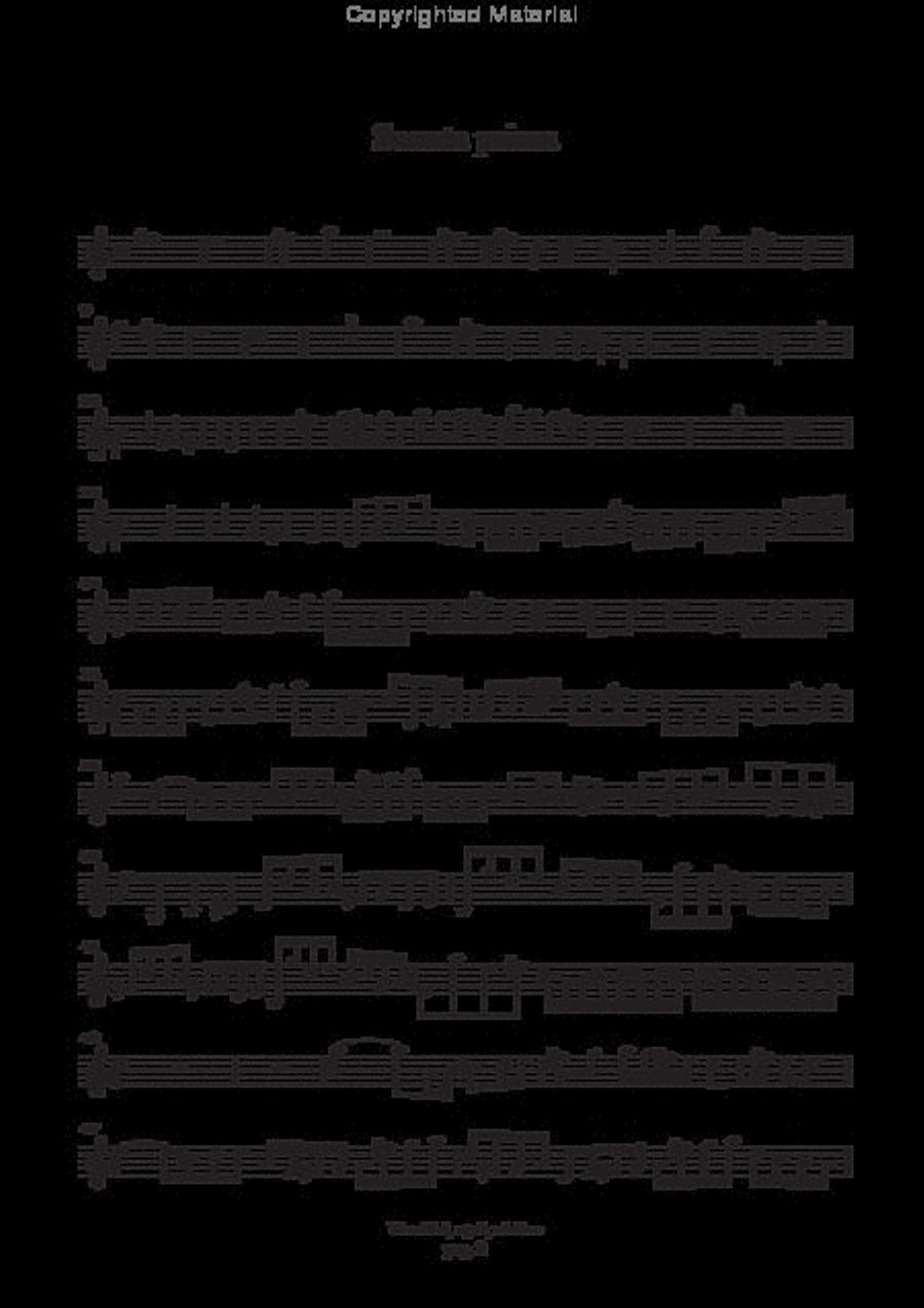 Sonate over Canzoni op.5 (Venezia, 1649) Violin scores gallery preview page 3