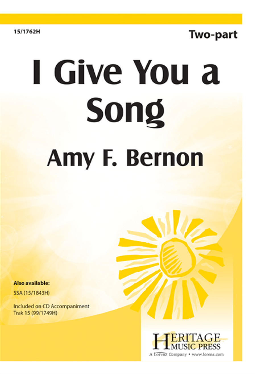 I Give You a Song 2-Part scores gallery preview page 1