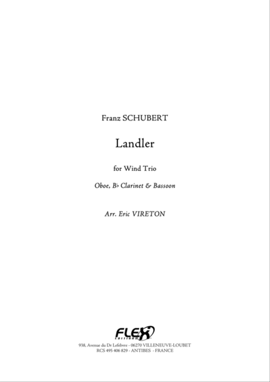 Landler Bassoon scores gallery preview page 1