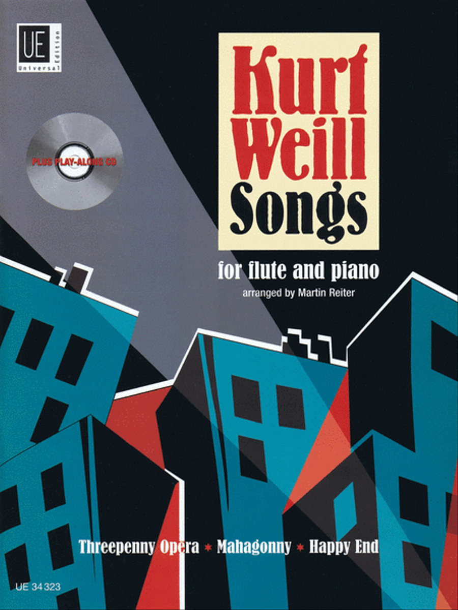 Kurt Weill Songs Flute Solo scores gallery preview page 1