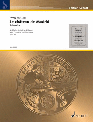Book cover for Le château de Madrid