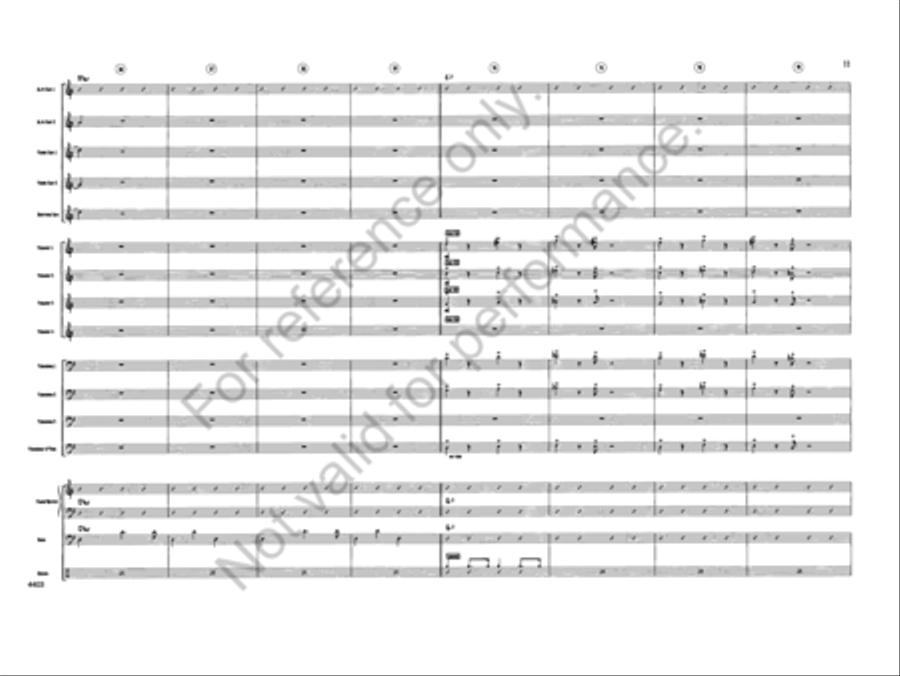 Speed Trap Speed Trap Jazz Ensemble scores gallery preview page 10