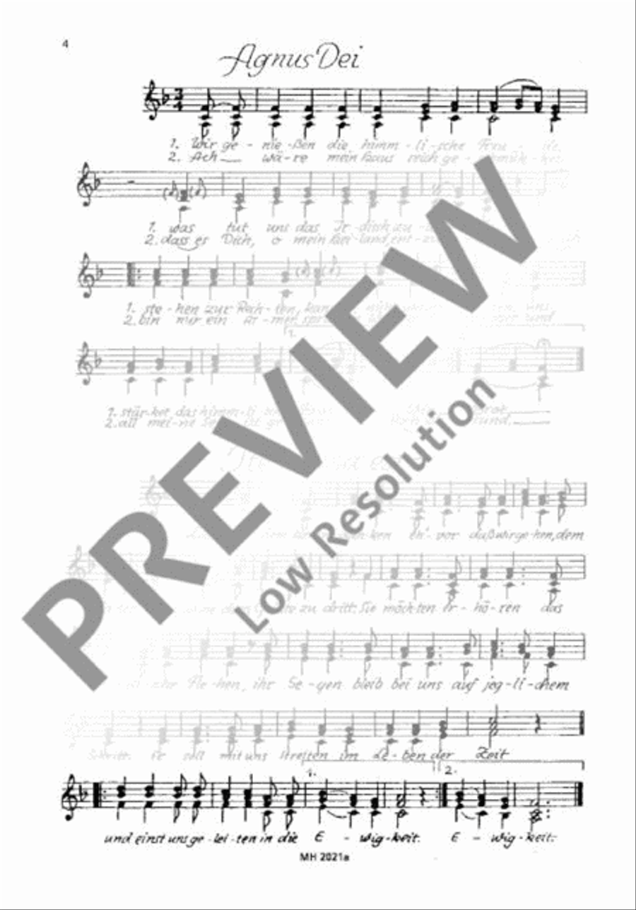 Deutsche Bauernmesse Deutsche Bauernmesse Choir scores gallery preview page 5