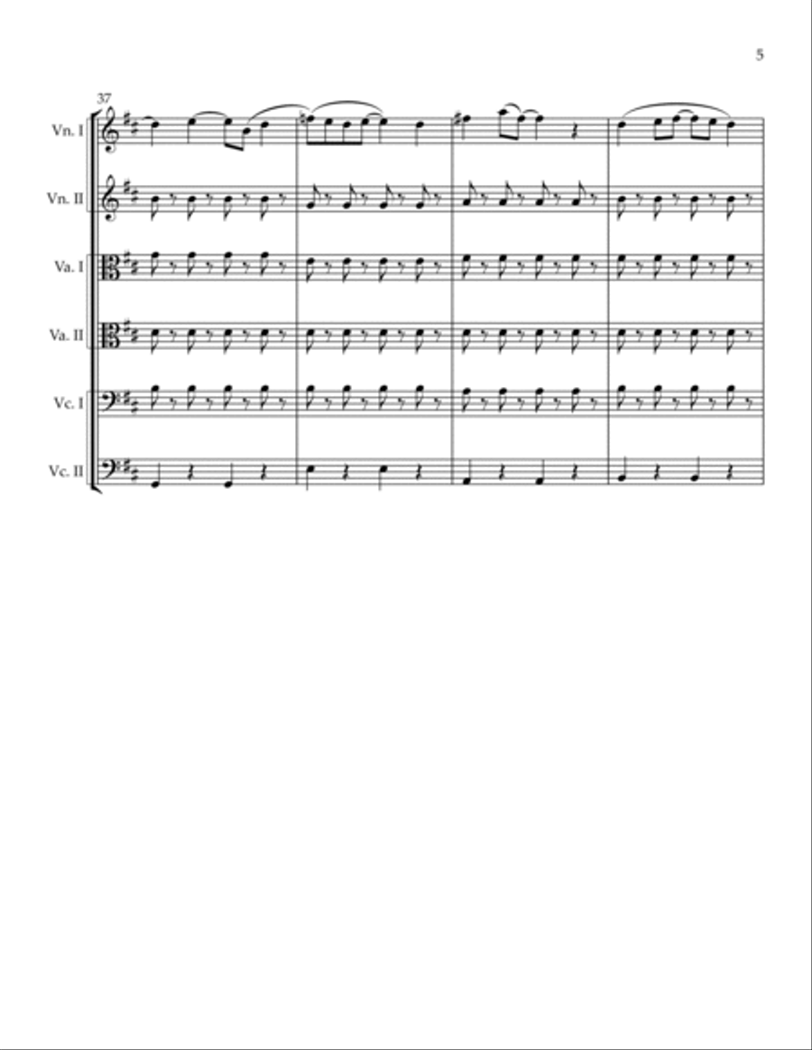 Beautiful Beautiful Cello scores gallery preview page 5