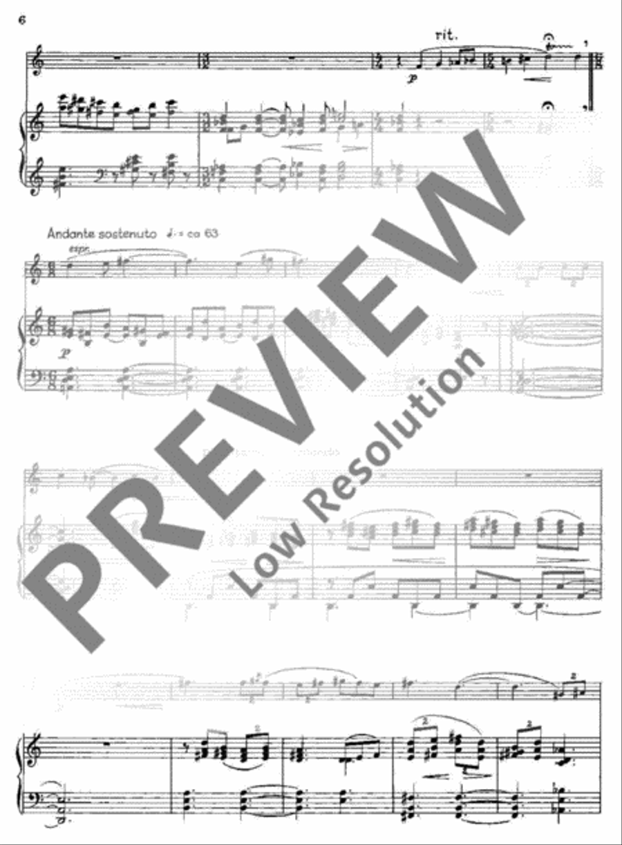 Aubade Flute scores gallery preview page 9