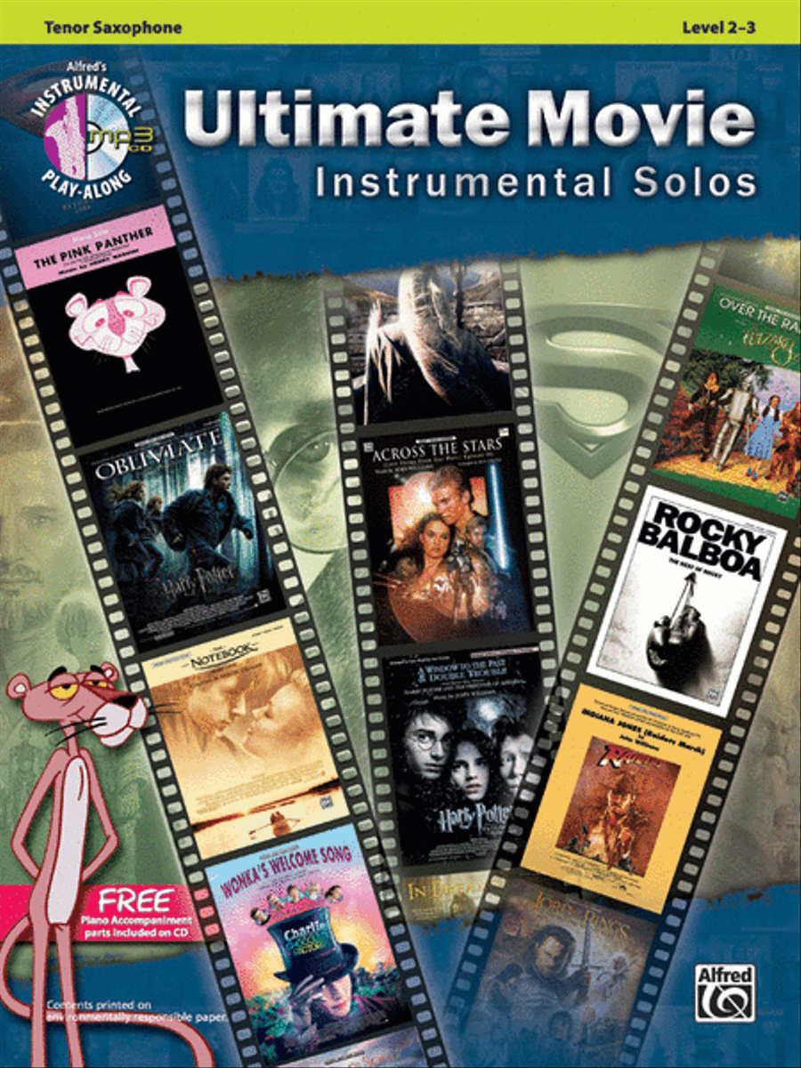 Ultimate Movie Instrumental Solos Tenor Saxophone scores gallery preview page 1